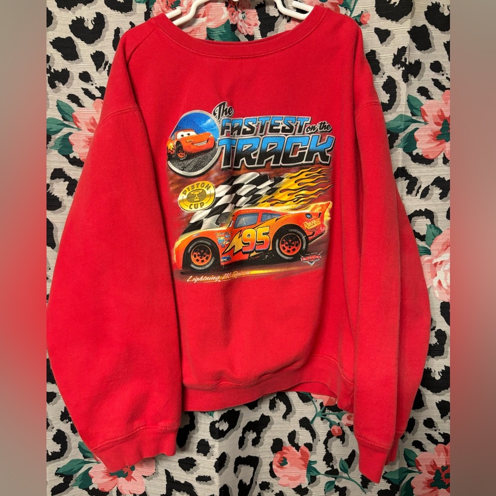 Y2K boys Cars crewneck
